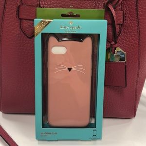 Rare Kate Spade Kitty Cat iPhone 7/8 Case!